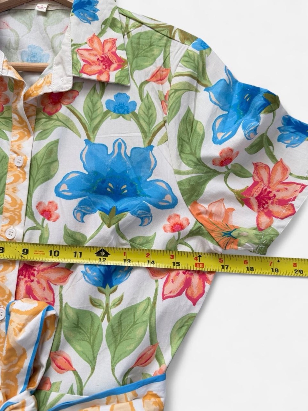 NWOT FLYING TOMATO Floral Tiered Midi Dress - Picture 6 of 8